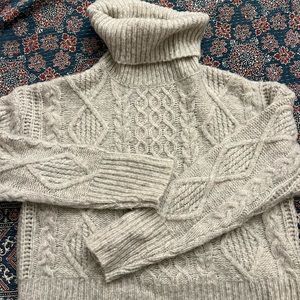 NSF cable knit sweater
